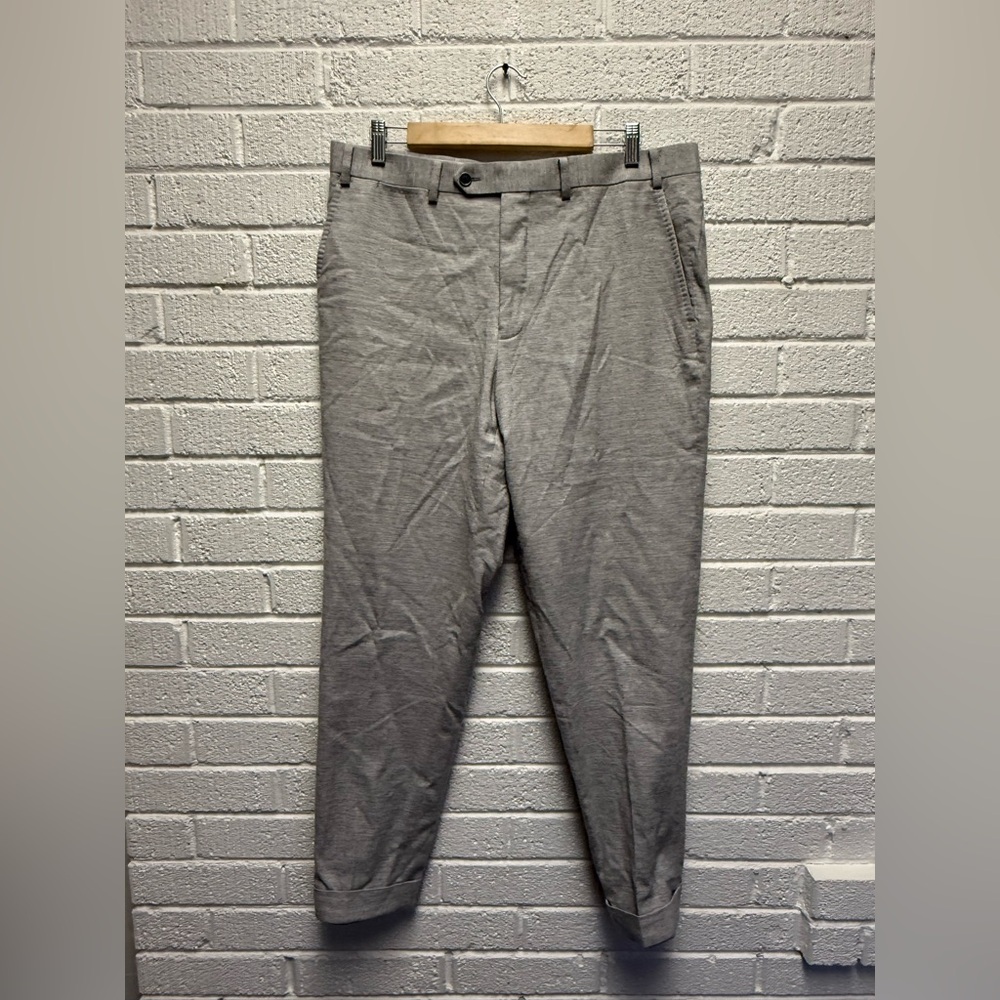 Munro Men's Light Gray Chinos 34-36